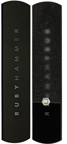 Ruby Hammer Foot File Black