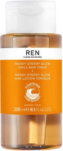 Ren Clean Skincare Radiance Ready Steady Glow Aha Daily Tonic 250 ml