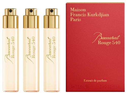 Maison Francis Kurkdjian Paris Baccarat Rouge 540 Refills 3 x 11ml