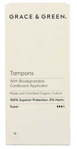 Organic Applicator Tampons