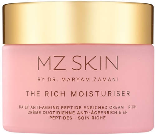 MZ Skin The Rich Moisturiser - Daily Anti-Aging Peptide Enriched Cream