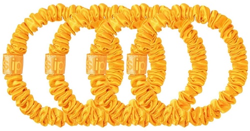 Slip Pure Silk Skinny Scrunchies golden