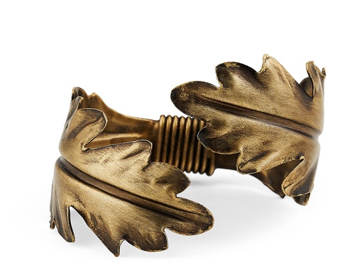 AQUAZZURA CASA MAGNOLIA NAPKIN HOLDER - BRASS