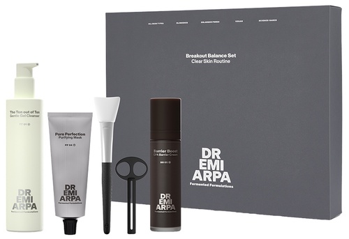 Dr. Emi Arpa Skin Breakout Balance Set Clear Skin Routine