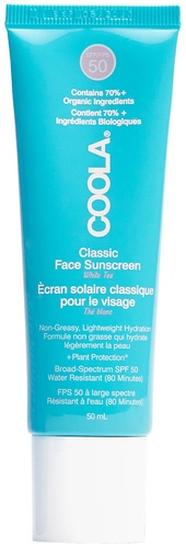 Coola® Classic SPF 50  Face Lotion White Tea