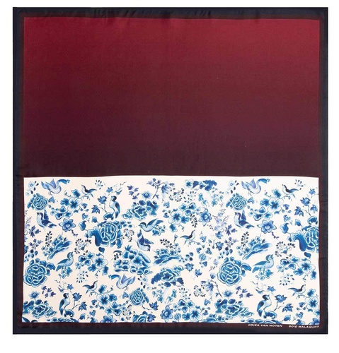 DRIES VAN NOTEN Foulard Soie Malaquais