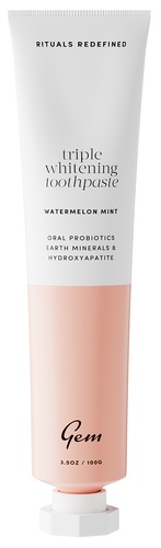 Gem Triple Whitening Toothpaste Watermelon Mint