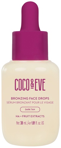 Coco & Eve Bronzing Face Drops Dark Tan