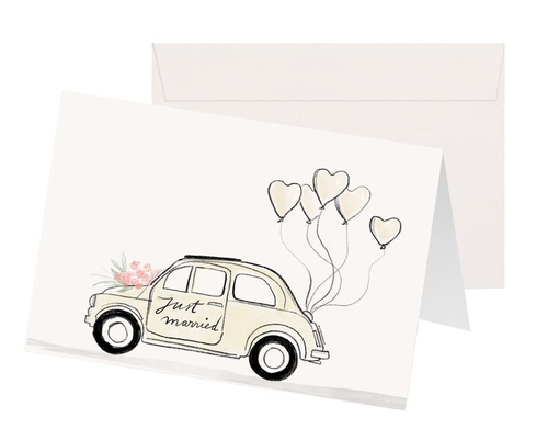 Kera Till Greeting Card Just Married