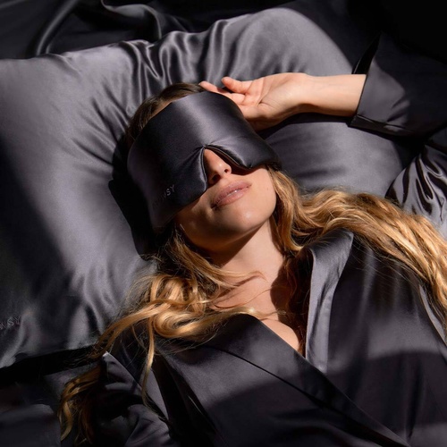 DROWSY Silk Sleep Mask - Moonlight Shadow » buy online | NICHE BEAUTY
