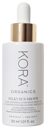 Kora Organics Silky Sun Drops 100% Mineral Sunscreen Serum