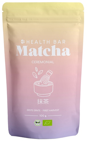 Health Bar Bio Matcha Ceremonial 100 g