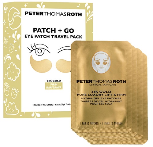Peter Thomas Roth Holiday Kit - 24K Gold Hydra-gel Travel Pack 4-pairs