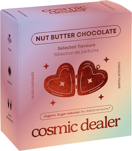 Cosmic Dealer Nut Butter Chocolate Mini box 4 flavours