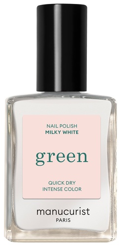 Manucurist Green Nail Lacquer MILKY WHITE