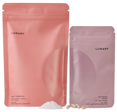 LUNARY Set Daily Essential plus Postnatal Boost