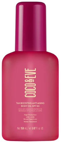 Coco & Eve Tan Boosting Anti-Aging Body Oil SPF50