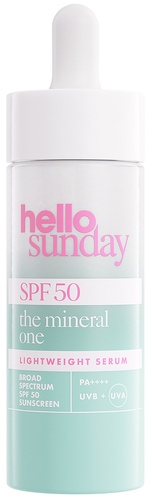 Hello Sunday the mineral one- Lightweight Serum Drops SPF50