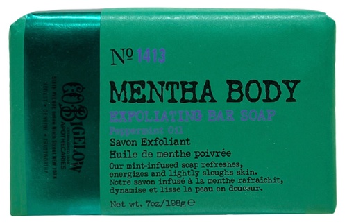 Mentha Body Exfoliating Bar Soap