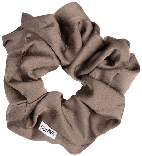 SUI AVA Moon Dust Scrunchie - Taupe