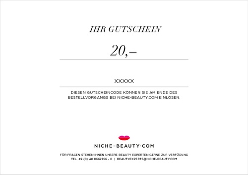 Gutschein / Voucher 20 € "Einzweckgutschein"