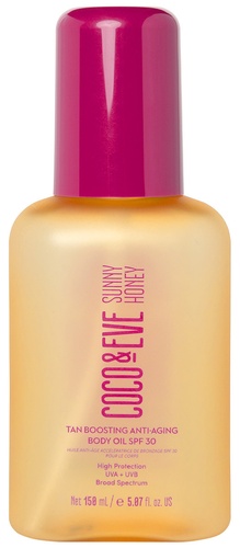 Sunny Honey Tan Boosting Anti-ageing Body Oil SPF30