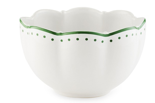 AQUAZURRA TUTTI FRUTTI SOUP BOWL ROUGE ET BLANC