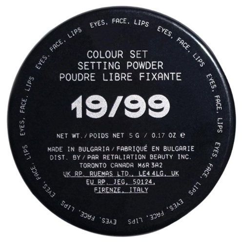 19/99 Colour Set Setting Powder - Clear