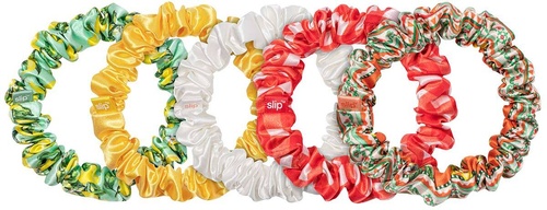 slip pure silk midi scrunchies - amalfi