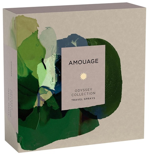 Amouage ODYSSEY COLLECTION 4 x 0.34 oz. EDP Travel Set NEW
