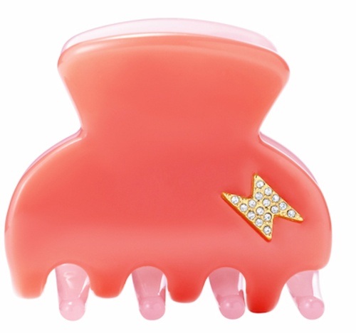 By Eloise Hair Claw Coral Blush Small