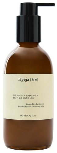 Hyeja Vegan Rice Probiotics Gentle Micellar Cleansing Milk