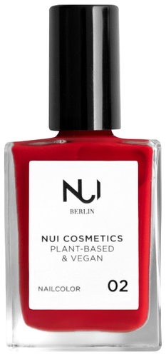 Natural & Vegan Nailcolor - red