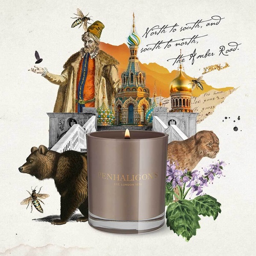 PENHALIGON'S Anbar Stone Scented Candle » buy online | NICHE BEAUTY