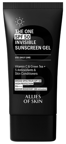 Allies Of Skin THE ONE SPF 50 Invisible Sunscreen Gel 50 ml