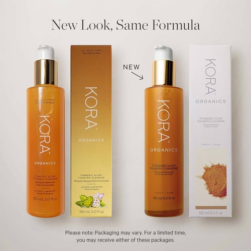 KORA ORGANICS Turmeric Glow Foaming Cleanser » buy online | NICHE