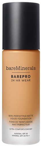 bareMinerals BAREPRO 24HR Wear Skin-Perfecting Matte Liquid Foundation Mineral SPF 20 Med. 35 Warm