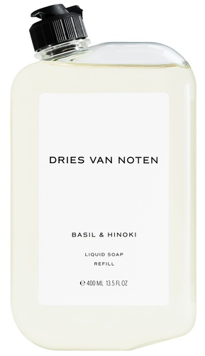 DRIES VAN NOTEN Liquid Soap Basil & Hinoki 400 ml Refill