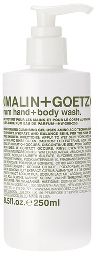 Malin + Goetz Rum Hand + Body Wash
