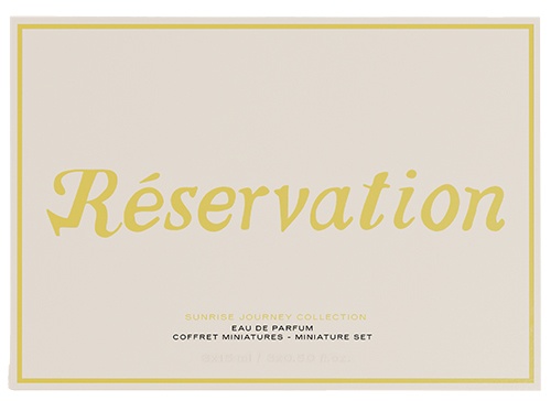 Réservation SUNRISE JOURNEY COLLECTION EDP - 3 x 15 ml
