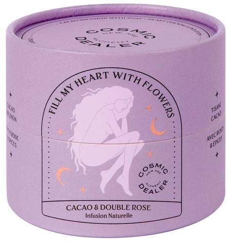 Cosmic Dealer Loose tea Cocoa & Double Rose Infusion