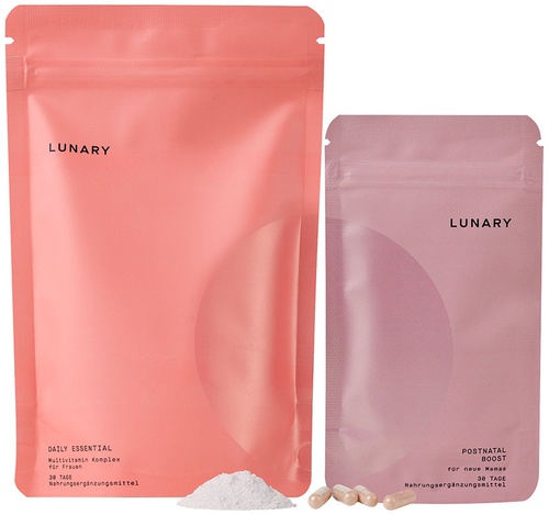 LUNARY Set Daily Essential plus Postnatal Boost