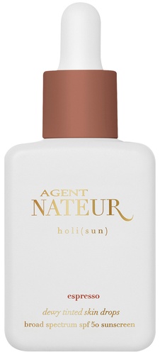 Agent Nateur holi (sun) dewy tinted serum SPF espresso