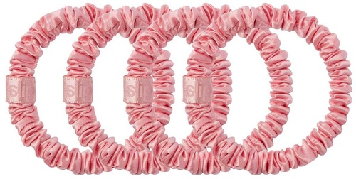 Slip Pure Silk Skinny Scrunchies rose