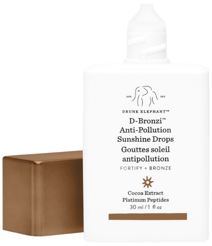 Drunk Elephant cheapest D-Bronzi Anti-Pollution Sunshine Drops Full Size 30ml/1 fl oz.