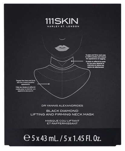 Black Diamond Lifting & Firming Neck Mask Box 