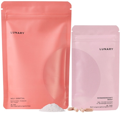 LUNARY Set Daily Essential plus Schwangerschaft Boost