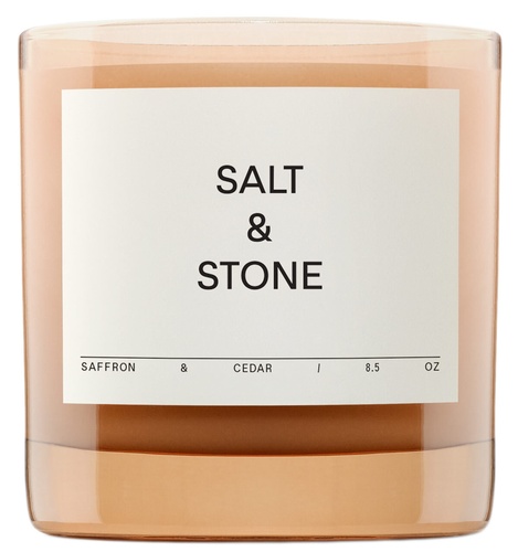 SALT & STONE Candle - Safron & Cedar