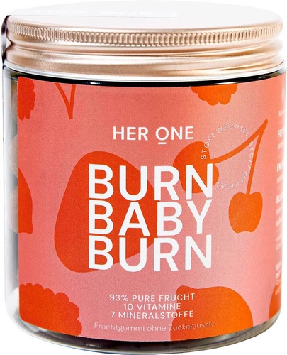 BURN BABY BURN - Metabolism¹ Vitamin fruit gum