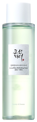Beauty of Joseon Green Plum Refreshing Toner: AHA + BHA